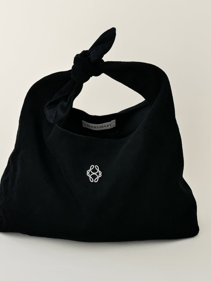 The Black Monogram Pouch